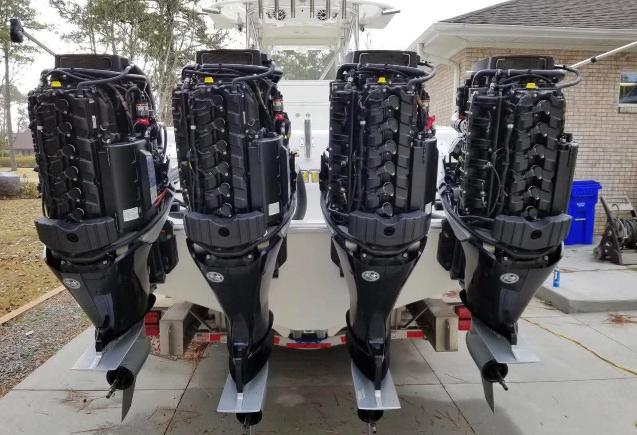 Quad Mercury Verado 400 HP - Image 3