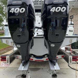 Alternative view of Twin 2024 Mercury Verado 400 HP